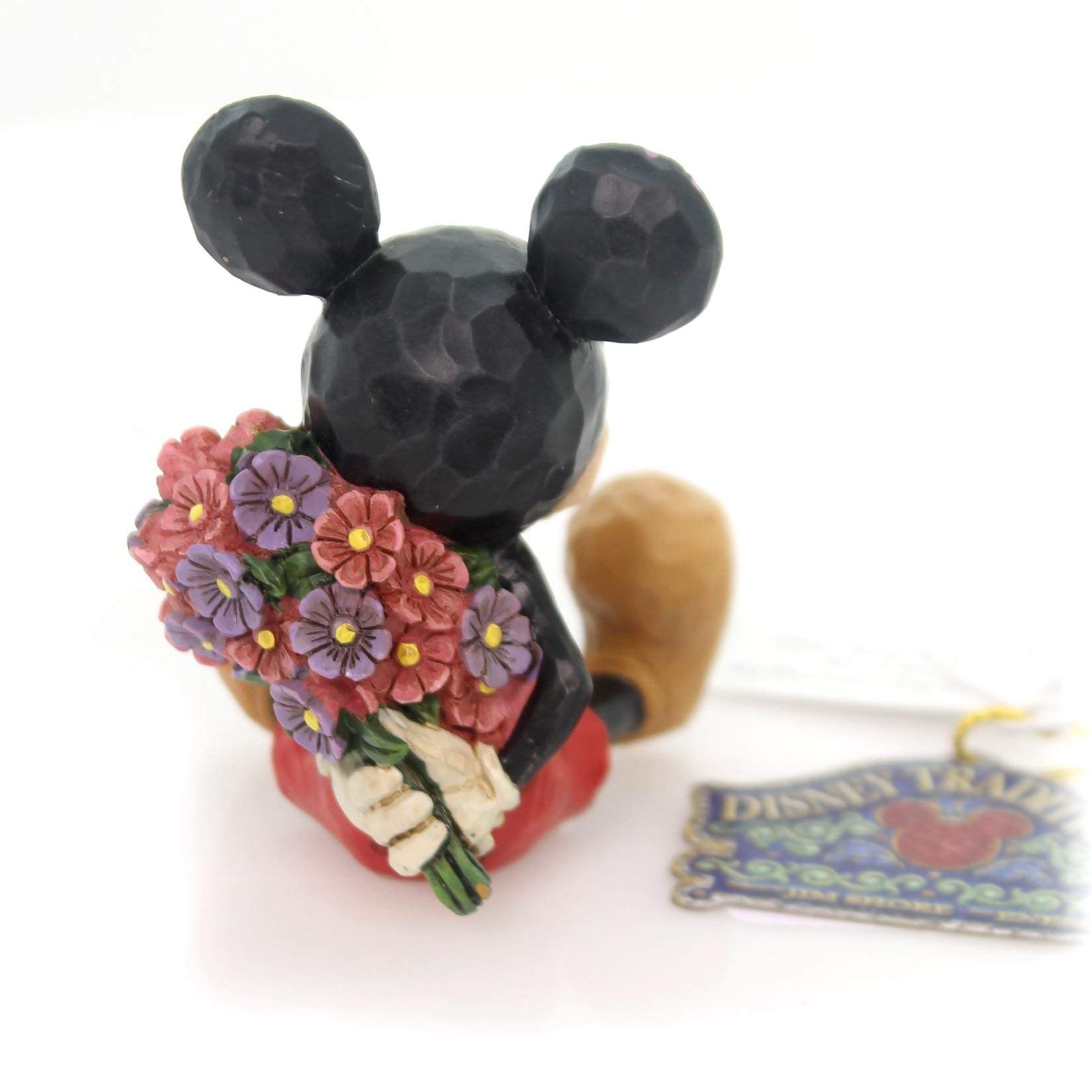 Enesco Jim Shore Mini Mickey side profile highlighting sculpted pose and charm