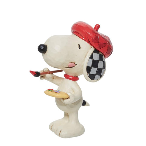 Enesco Jim Shore Snoopy front view showing detailed design and display appeal