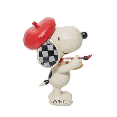 Enesco Jim Shore Snoopy in its gift box ready to give and protect the piece