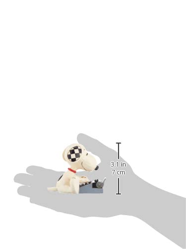 Enesco Jim Shore Snoopy on a desk lifestyle scene inspiring literary decor appeal