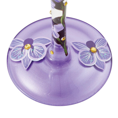 Enesco Designs by Lolita base showing printed cocktail recipe for serving inspiration