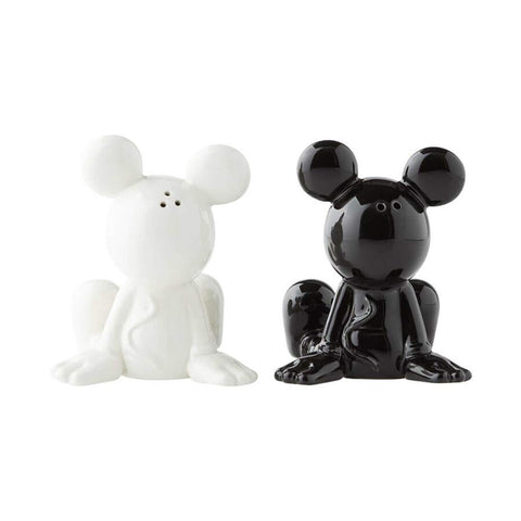 Enesco Mickey next to teaspoon showing the 3.5 inch size benefit