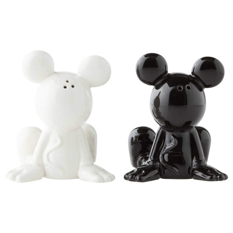Enesco Mickey side profile highlighting ceramic shape and painted detail
