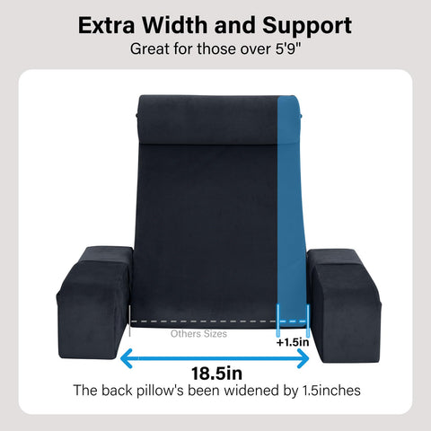 ENITYA showing detachable headrest and armrests for customizable support