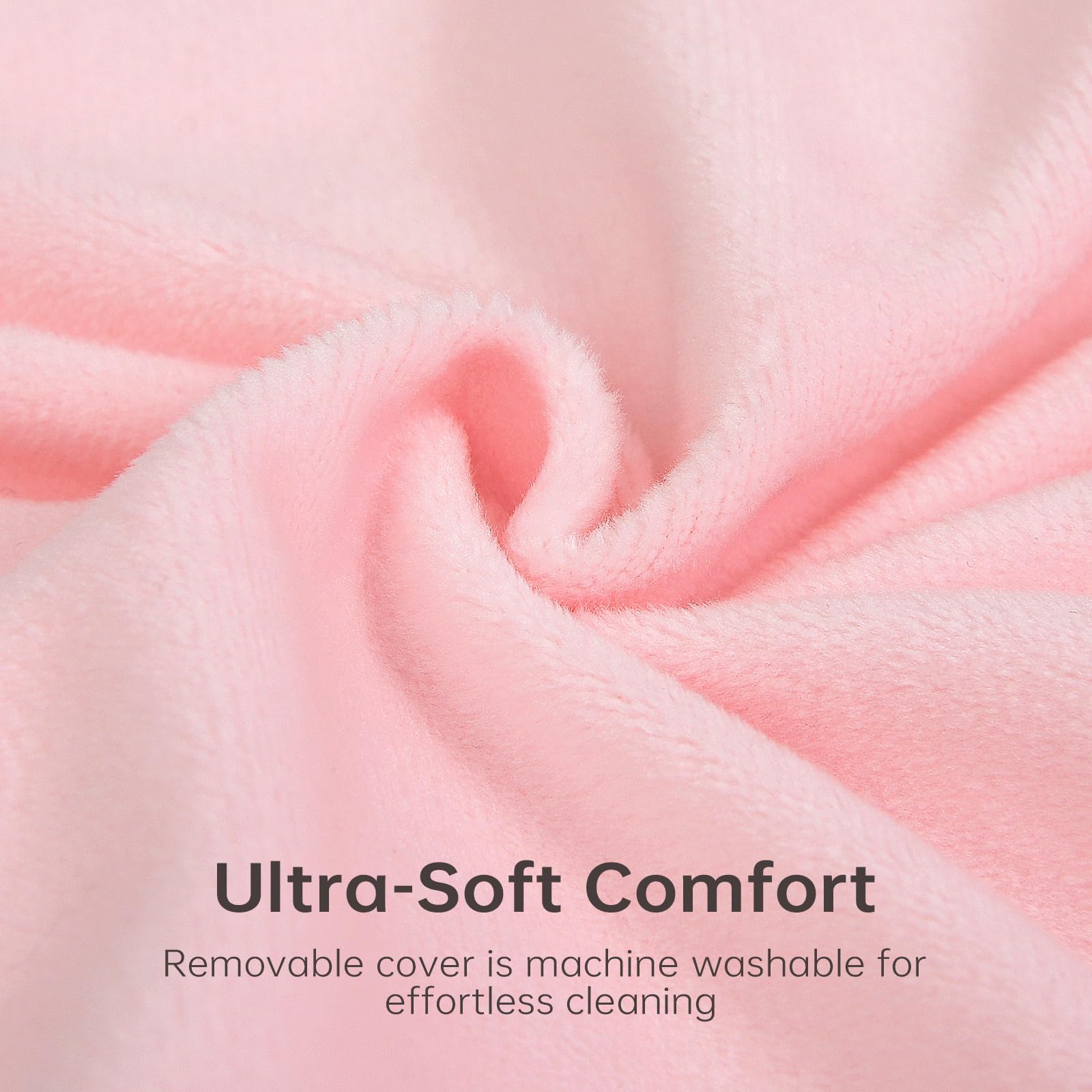 ENITYA pillow styled on bed to show real-life relaxation and supportive positioning