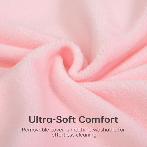ENITYA pillow styled on bed to show real-life relaxation and supportive positioning