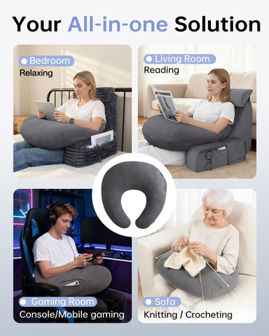 ENITYA used by a gamer on a couch reducing wrist strain during play