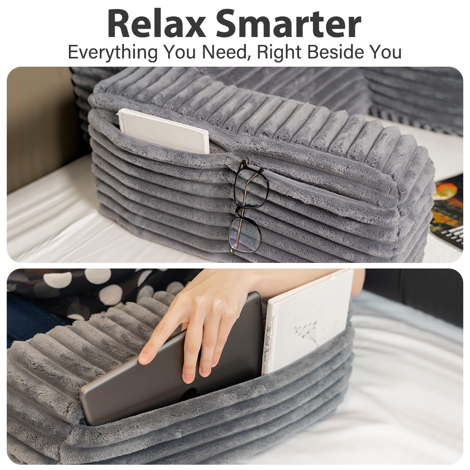 ENITYA compressed boxed pillow to show shipping size and quick expansion ease