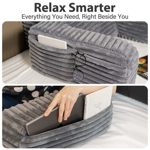 ENITYA compressed boxed pillow to show shipping size and quick expansion ease