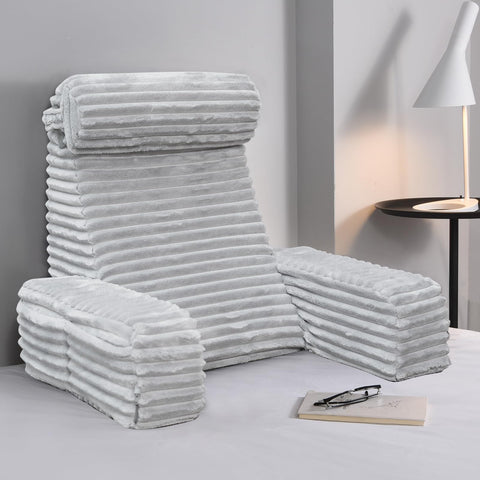 ENITYA beside a standard pillow showing 22-inch XL size for wider support