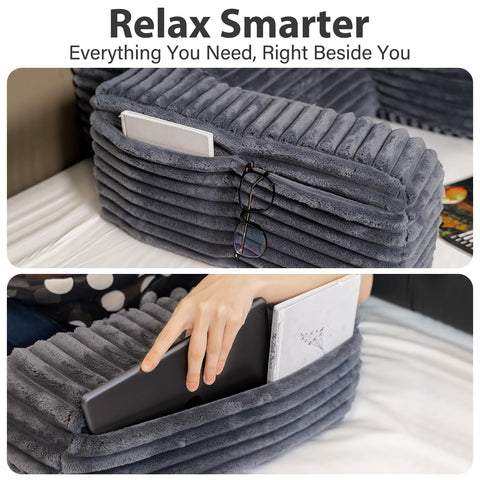 ENITYA size comparison on queen bed, suitable-fit benefit