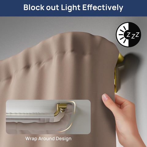 ENJOYBASICS end cap and alloy finish highlighting rust-resistant durability and style