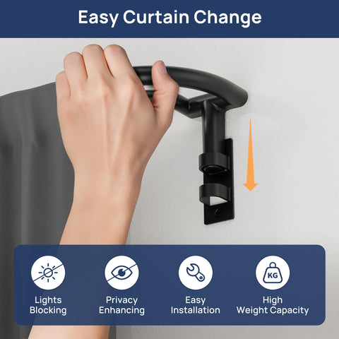 ENJOYBASICS rod end cap detail highlighting aluminum alloy durability and scratch resistance