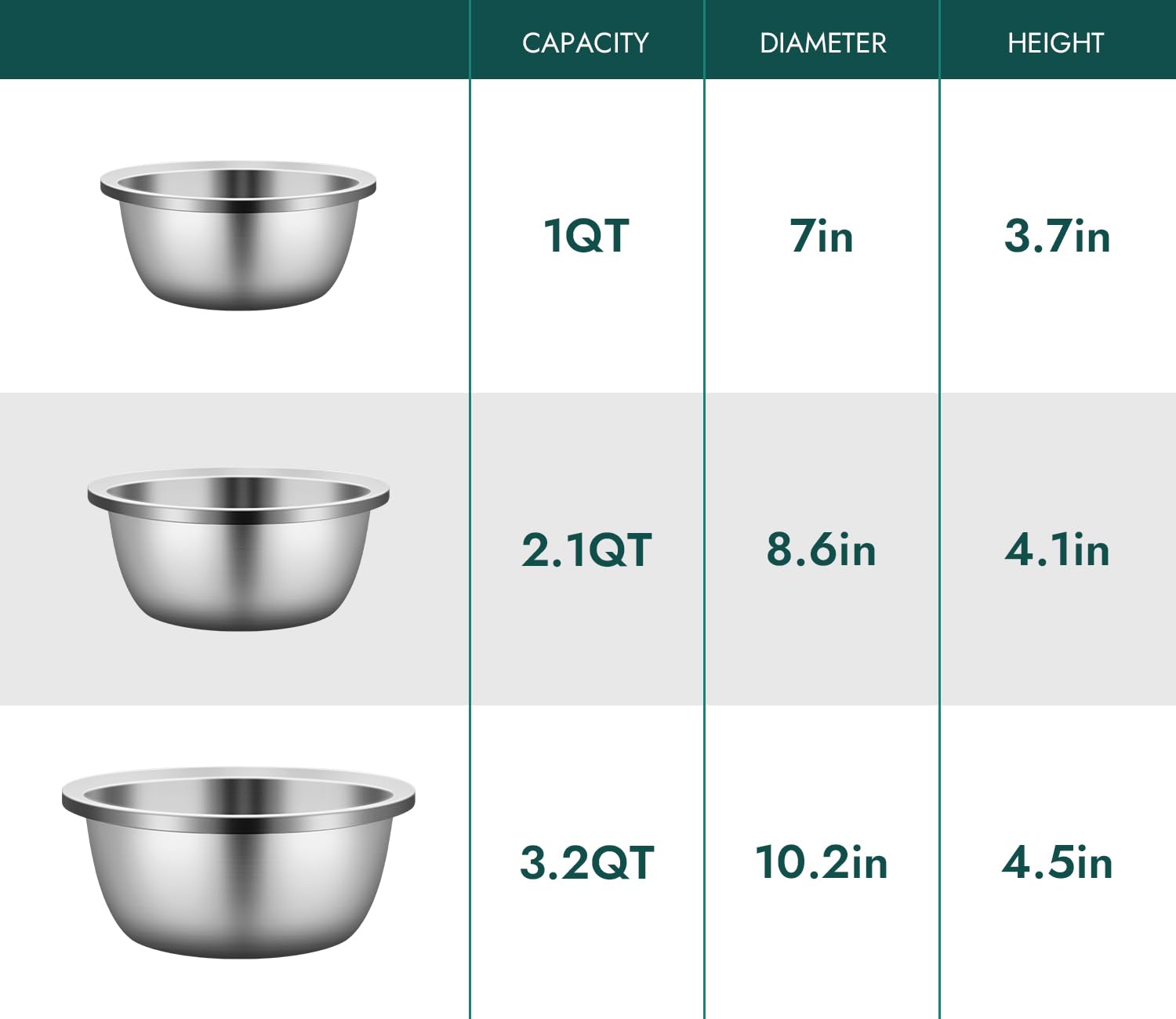 Enther bowls held by hand for scale showing practical, lightweight durability