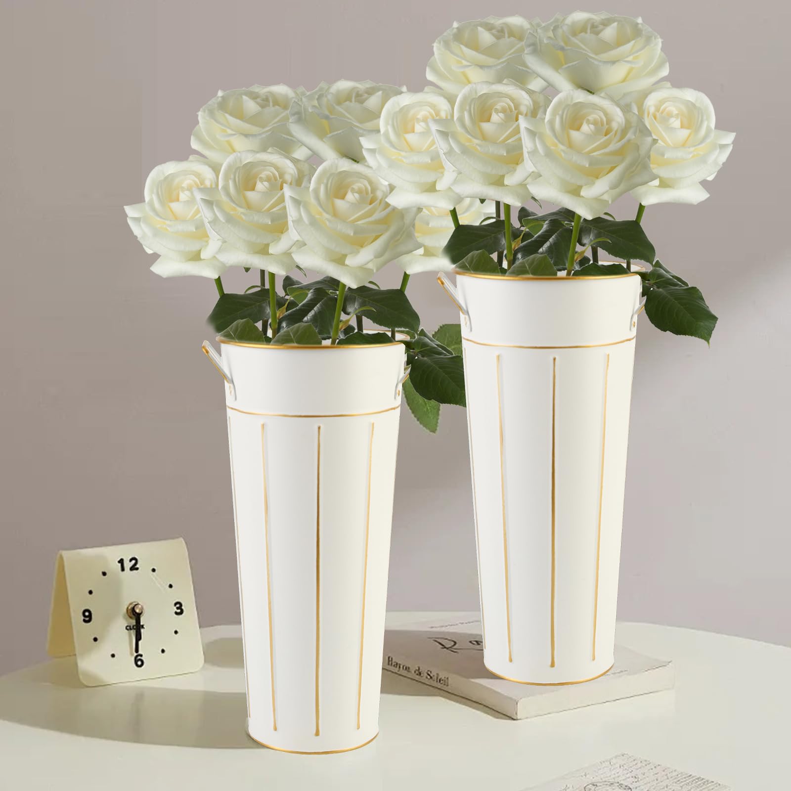 Entjor bucket beside ruler showing 11.8 inch scale and sizing benefit