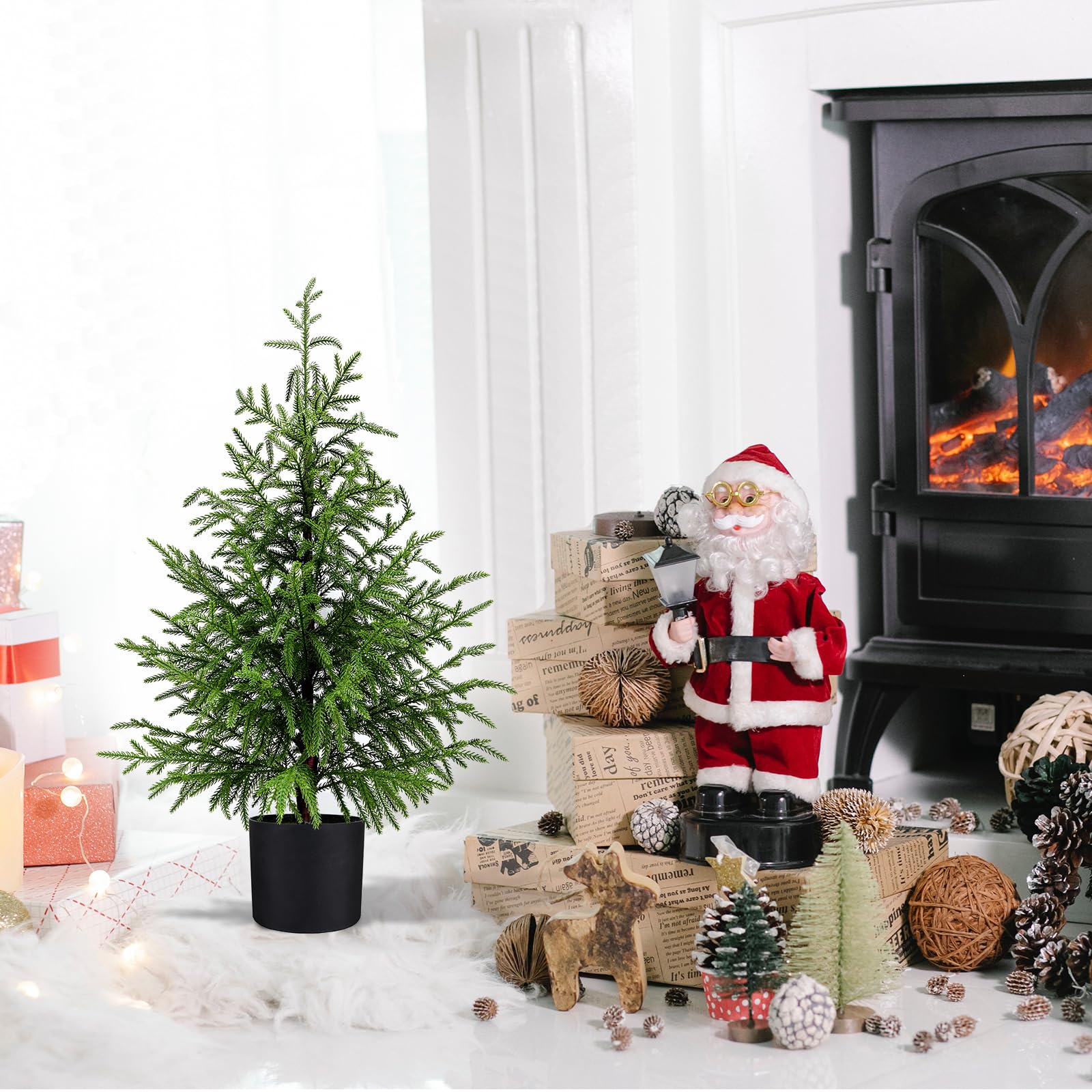 ENVEN detail of top and bottom section connection for tool-free assembly benefit