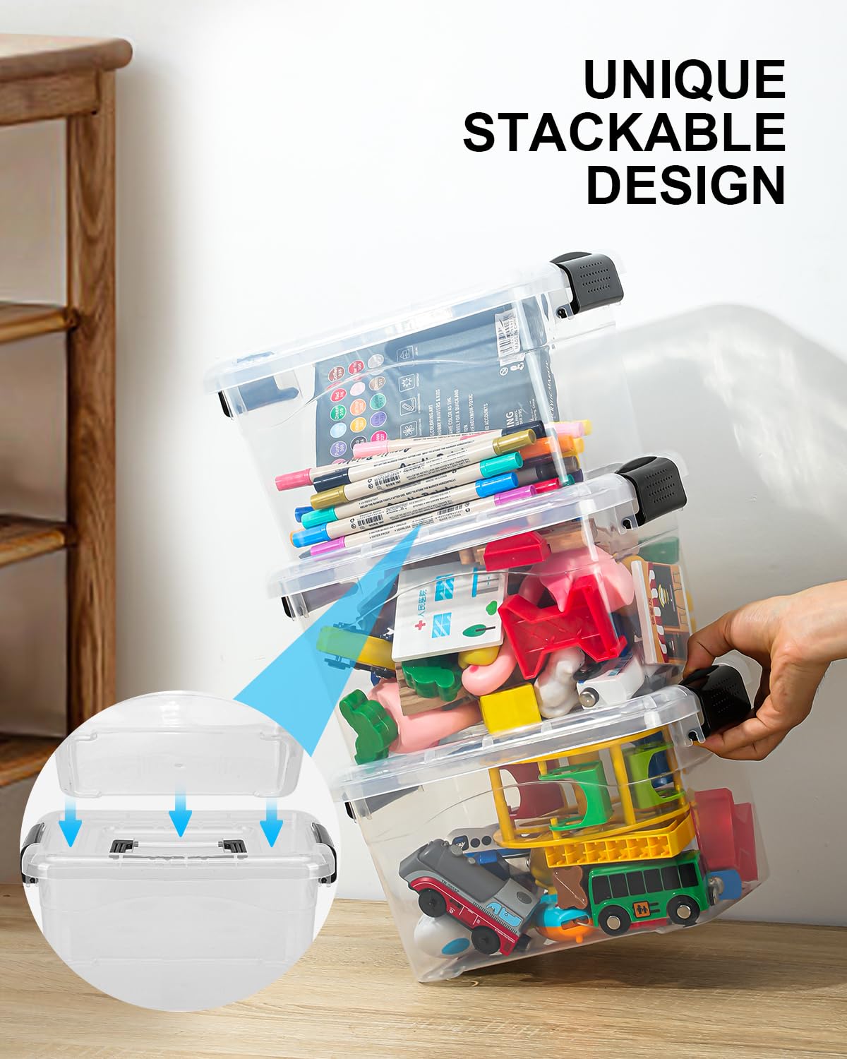 EOENVIVS top handle being carried showing easy transport benefit