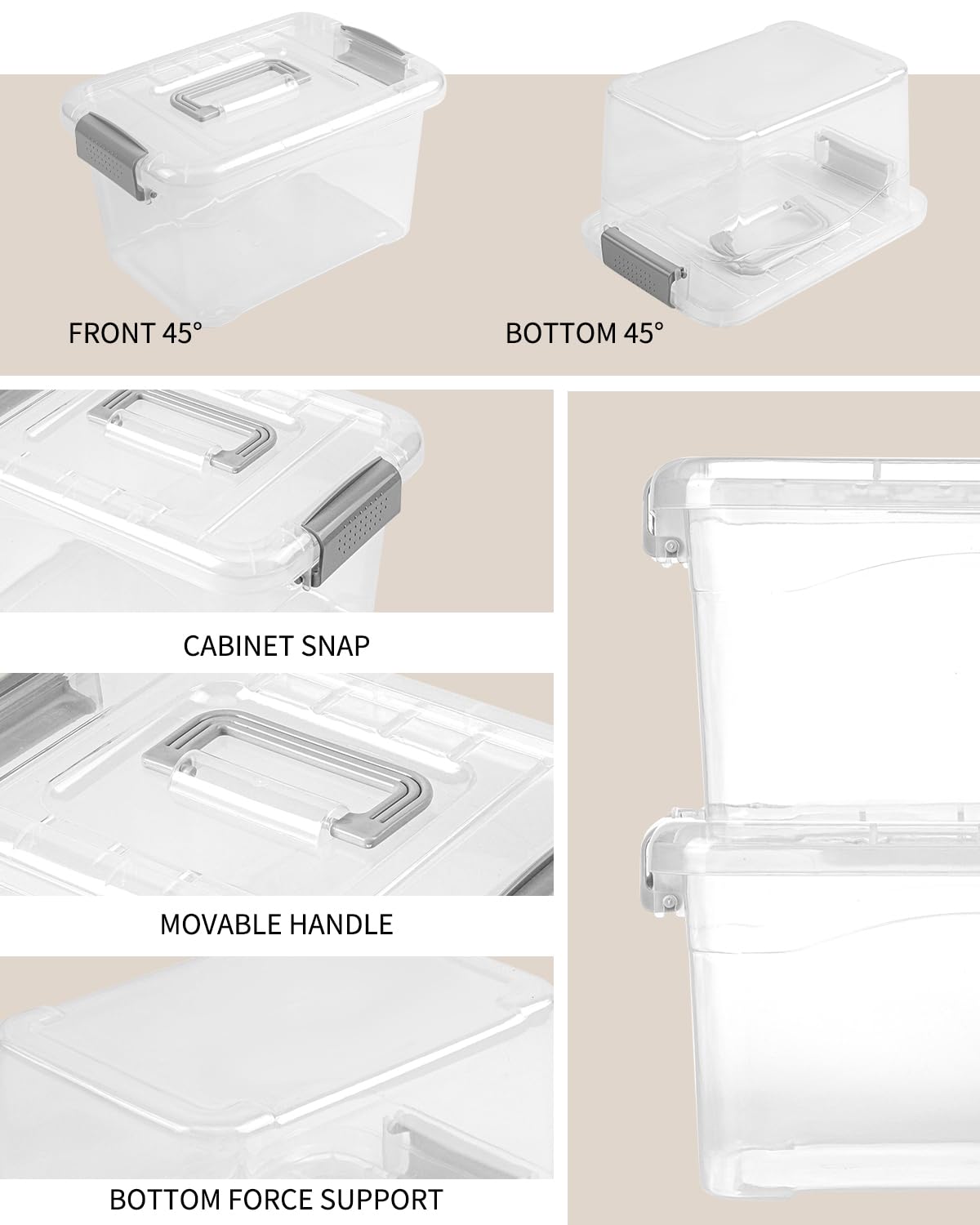 EOENVIVS side profile showing compact depth ideal for narrow shelves