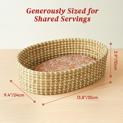 Eosify gift-wrapped basket filled with treats showing ideal hostess present