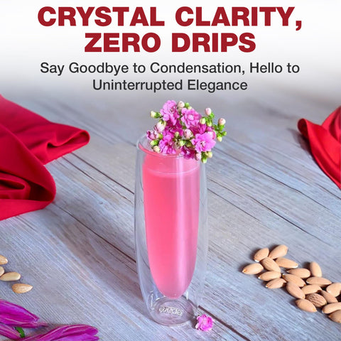 Eparé glass bottom detail showing borosilicate clarity and durability
