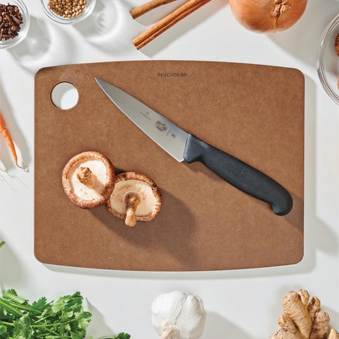 Epicurean close-up texture of paper-composite surface highlighting durable finish
