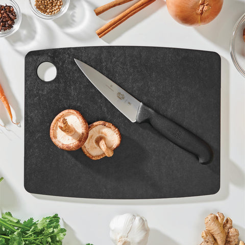 Epicurean texture close-up highlighting paper-composite surface and durability benefit