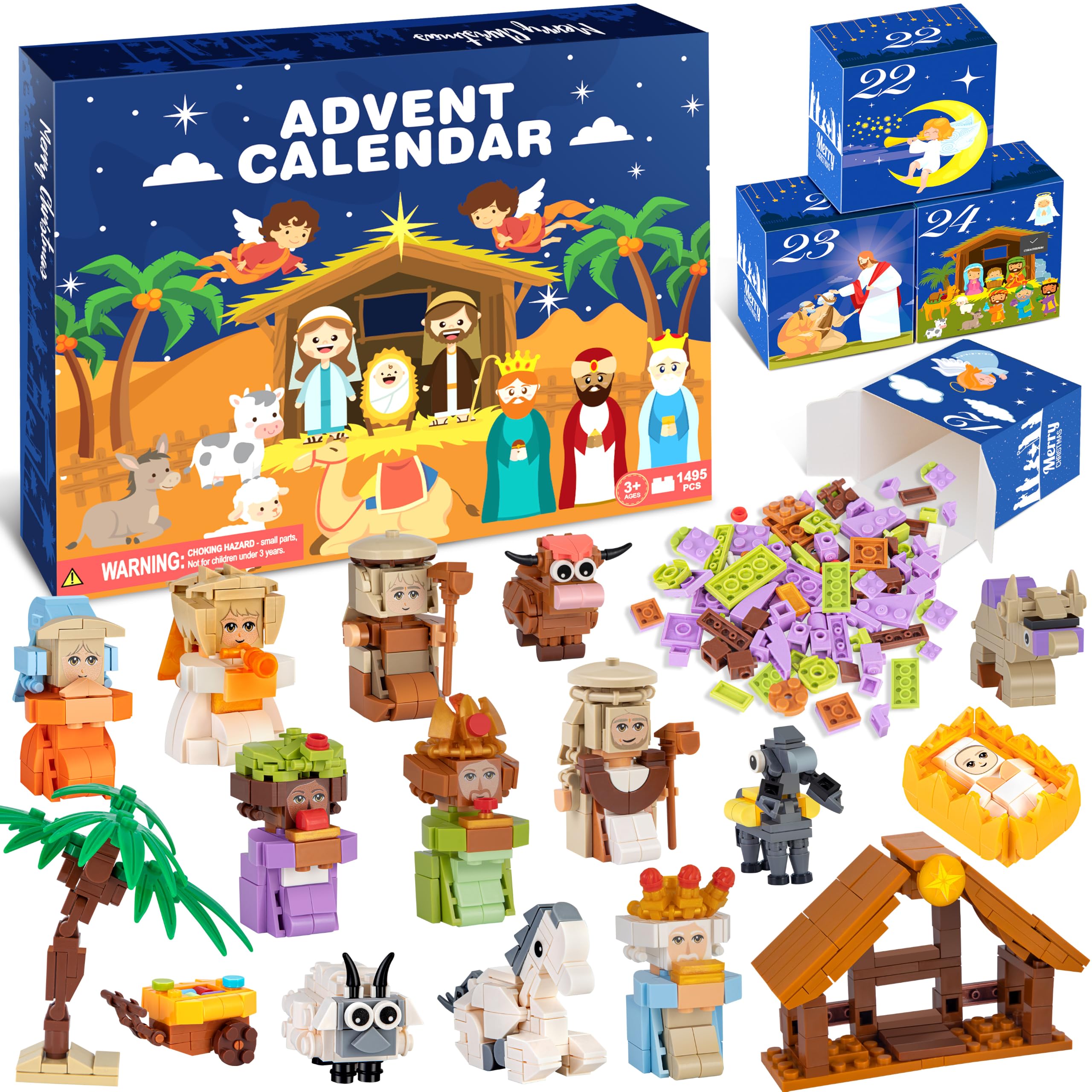 EPUMP front packaging showing full advent calendar and gift-ready box benefit