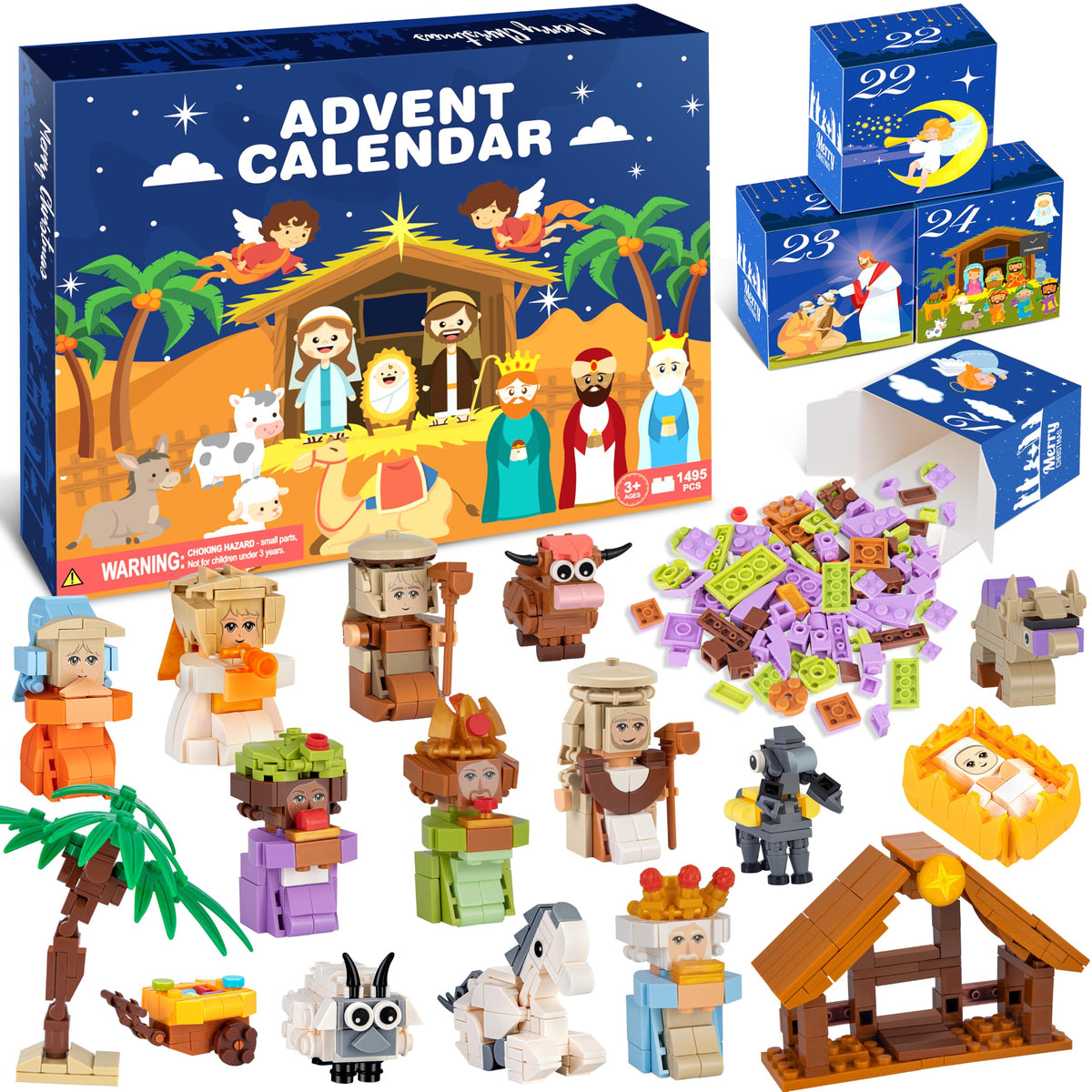 EPUMP front packaging showing full advent calendar and gift-ready box benefit