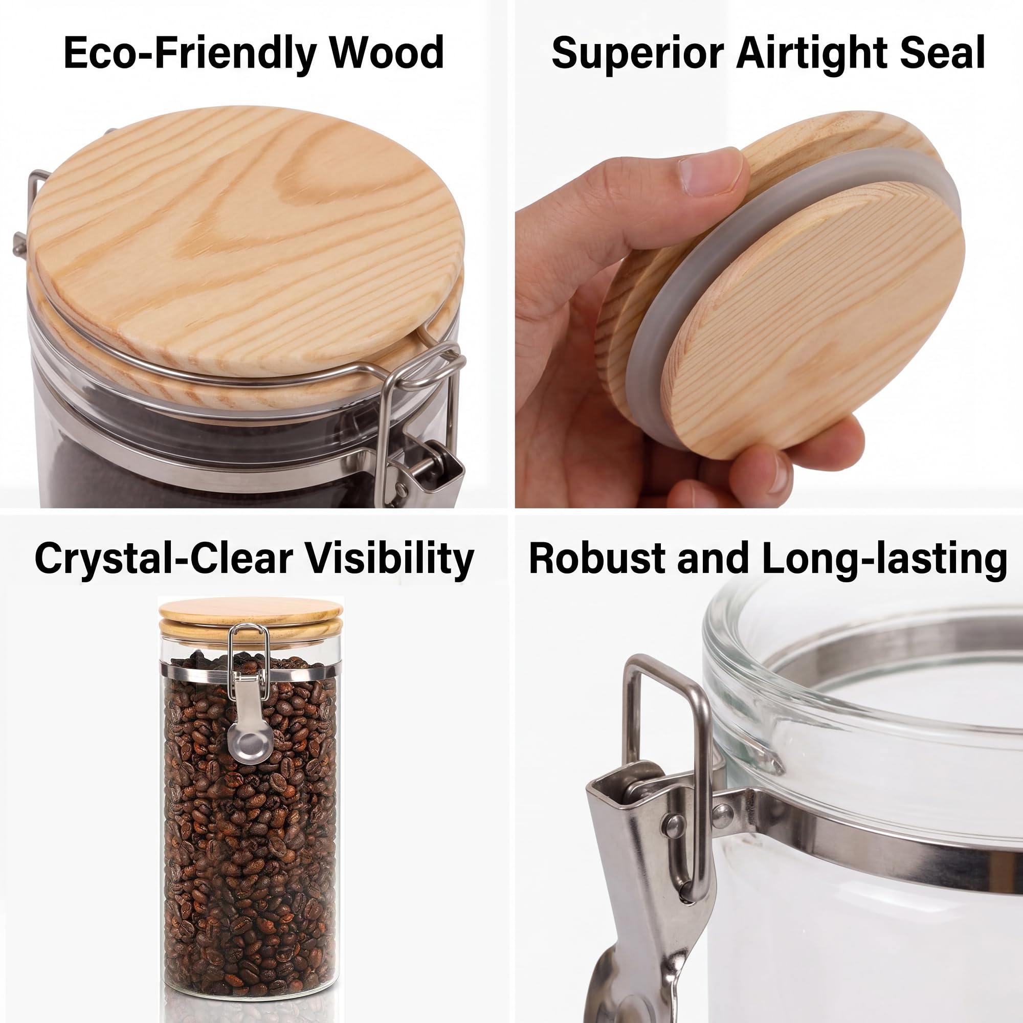 EQEY borosilicate glass texture close-up showing durable stain-resistant surface