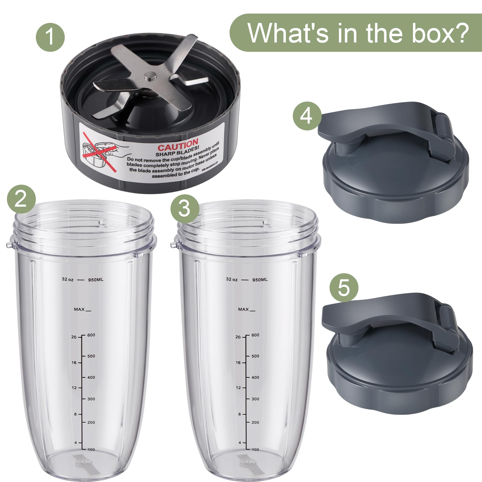 Equust 32oz cup in use blending a smoothie for quick on-the-go nutrition
