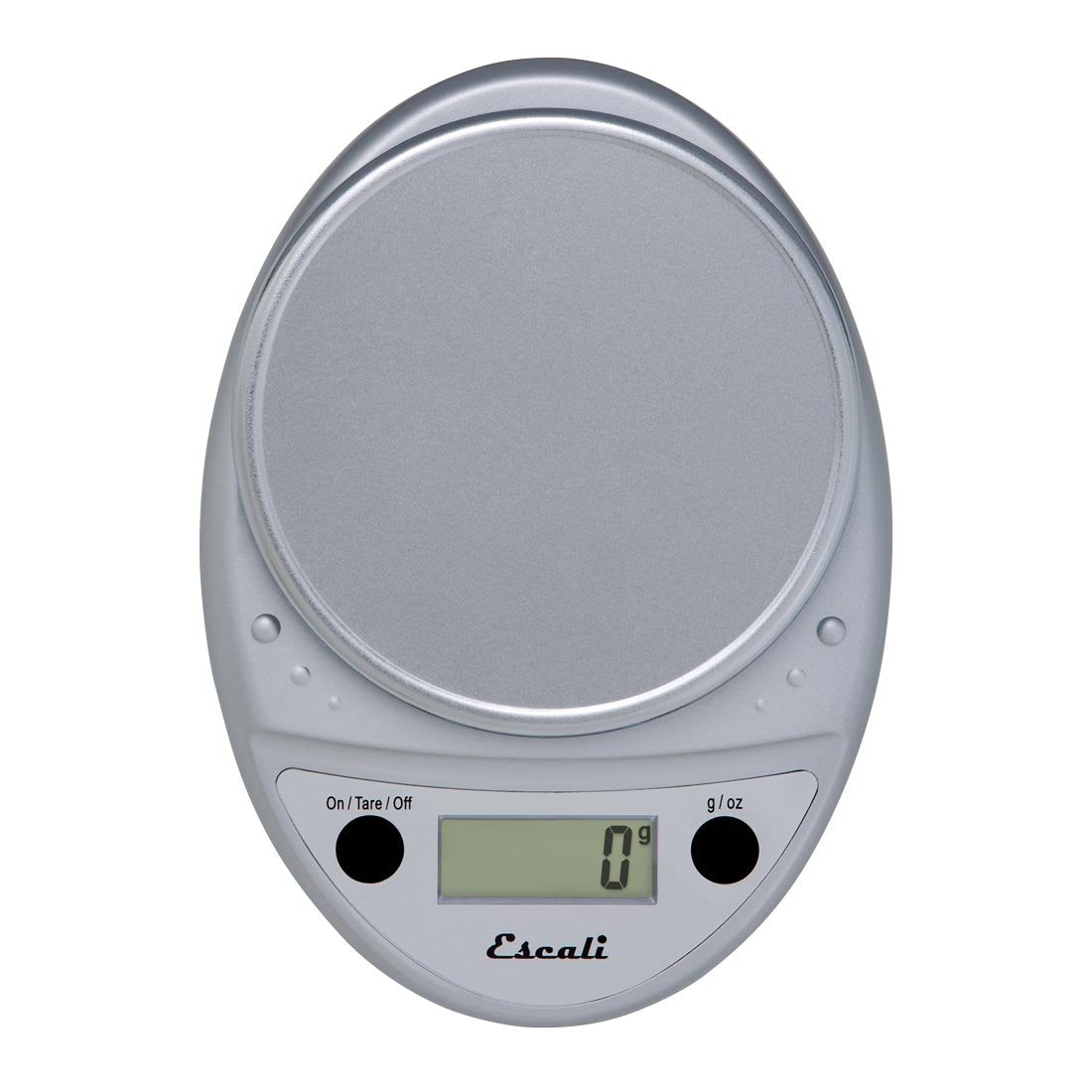 Escali Primo close-up sealed display and buttons protecting electronics