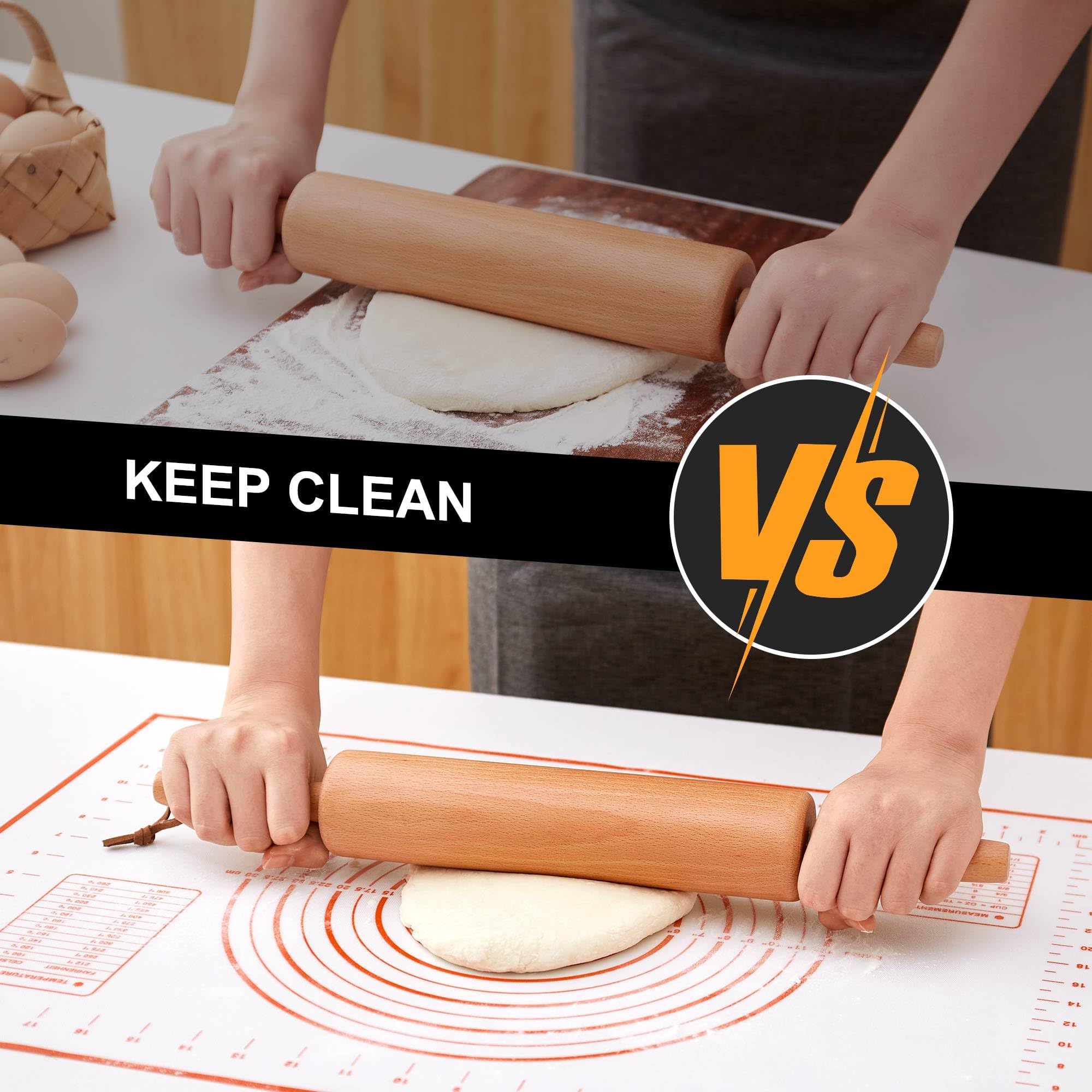 ESDOPA in kitchen lifestyle with dough and ingredients illustrating practical home baking use