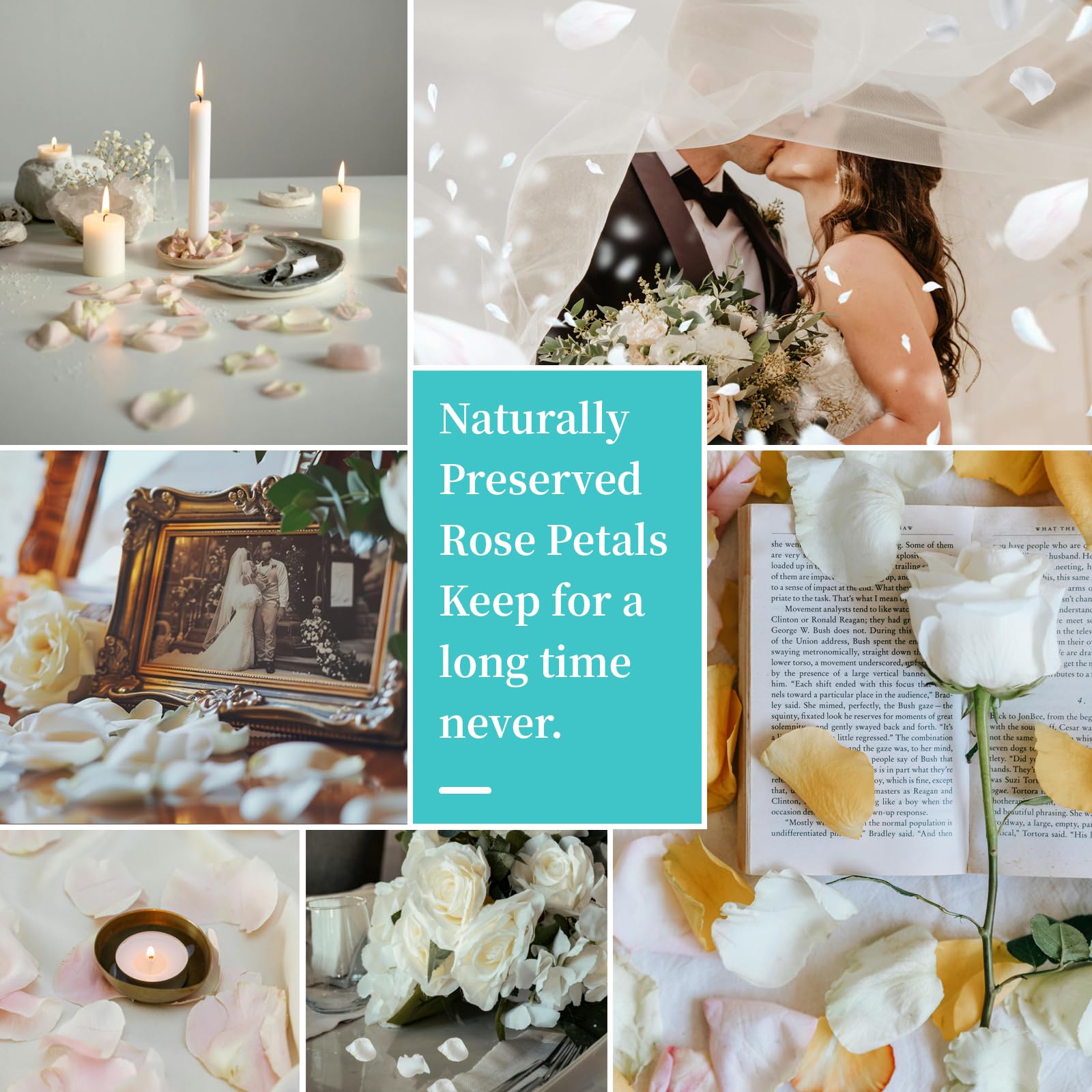 Eslibin petals used in resin craft project showing decorative versatility benefit