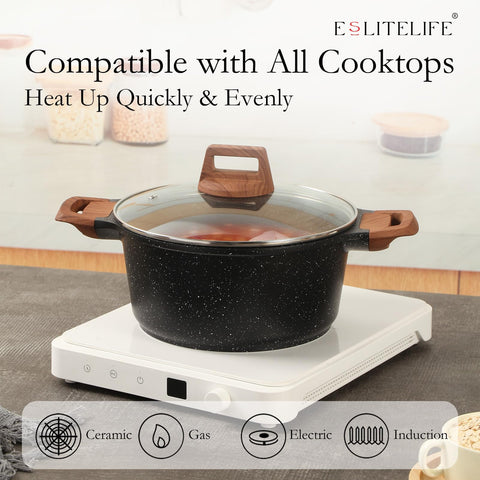 ESLITE LIFE magnetized base underside detail for induction compatibility benefit