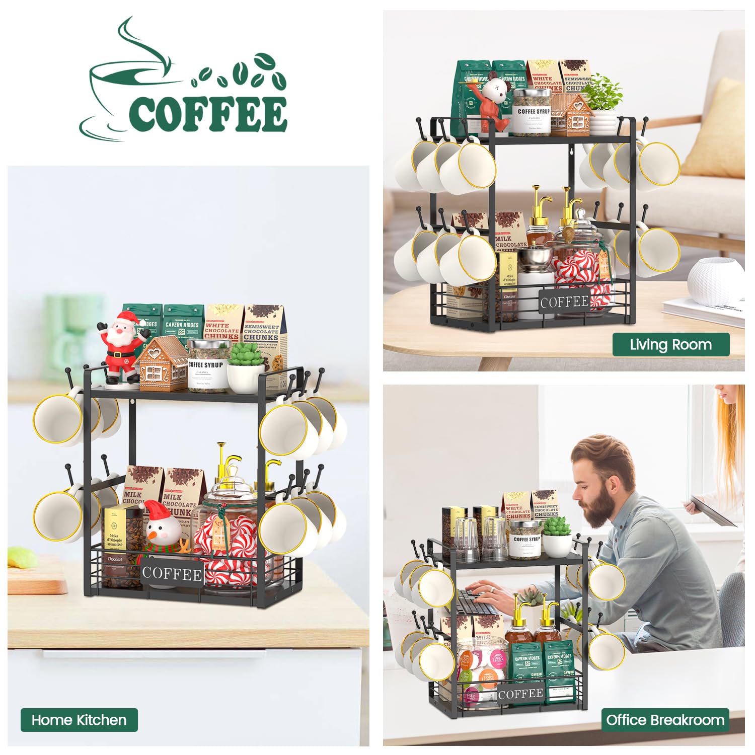 EsLuker.ly in a kitchen setting demonstrating stylish organization benefit