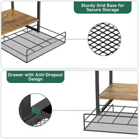 EsLuker.ly anti-slip feet close-up protecting counters and keeping unit stable