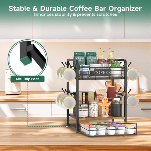 EsLuker.ly scale image beside kettle and mug illustrating compact space-saving size