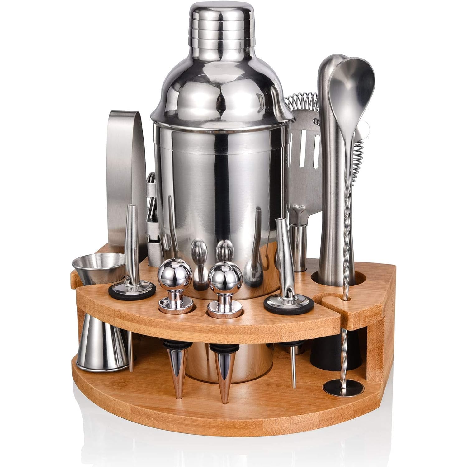 Esmula front packaging and assembled set showcasing complete kit for organized mixing