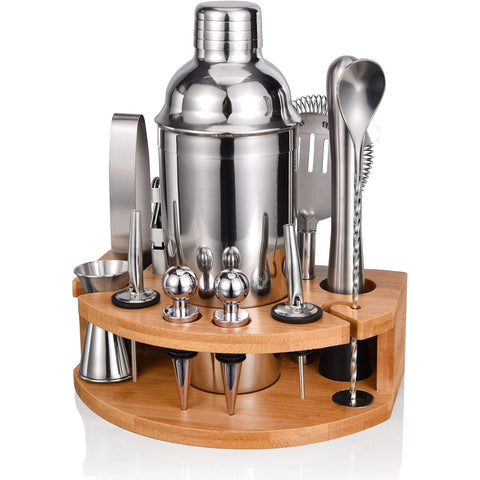 Esmula front packaging and assembled set showcasing complete kit for organized mixing