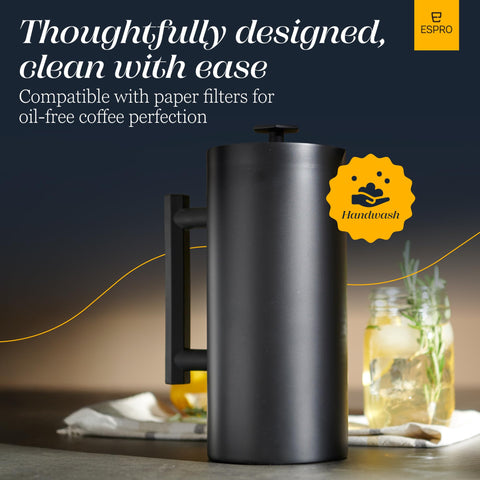 ESPRO P6 powder-coated matte finish detail demonstrating scratch resistance