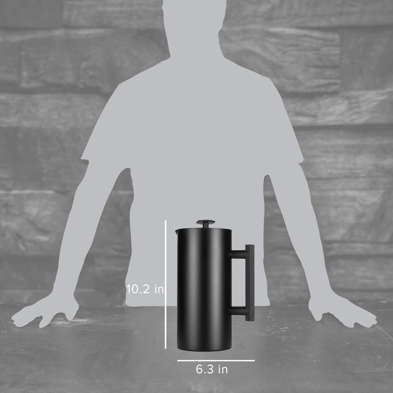 ESPRO P6 lid and handle close-up highlighting ergonomic grip and spill control