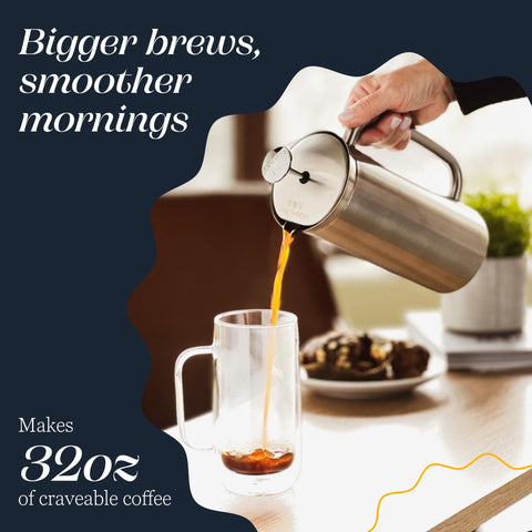 ESPRO P7 held by hand demonstrating cool-touch exterior benefit for safe handling
