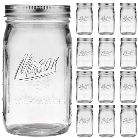 Esrentle front view of 12-pack 32oz jars showing packaging and quantity benefit