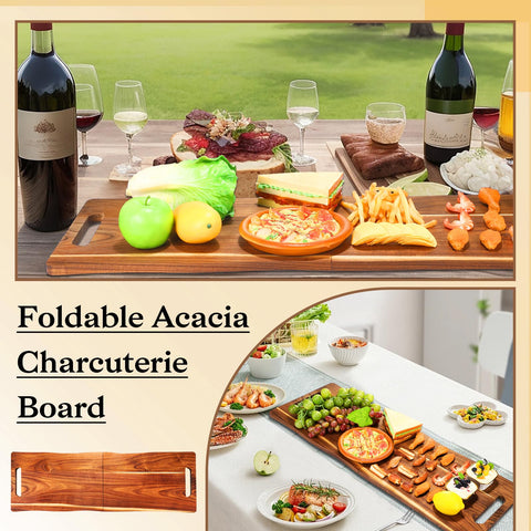 Essenya board arranged with cheese and meat demonstrating organized appetizer display