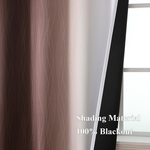 Estelar Textiler black backing visible for total blackout and privacy