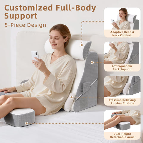 ESUERDO lumbar cushion detail demonstrating lower-back support