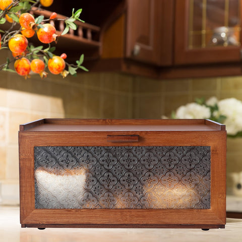 ETMI bread box beside ruler showing dimensions and practical scale