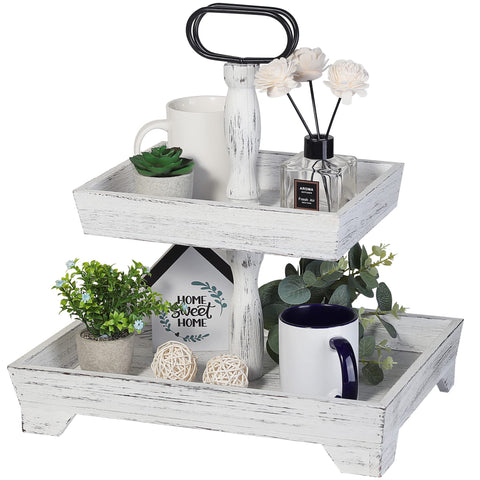 Eufrozy front view on counter showing farmhouse styling and easy display