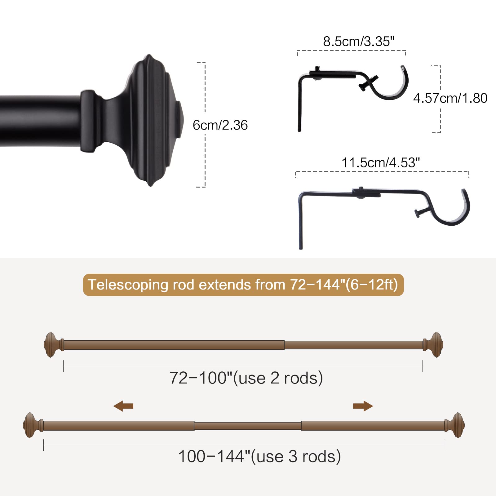 Euplar hardware kit laid out showing screws, anchors and installation ease