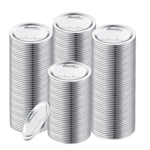 EvaHab front pack of 200 regular lids showing quantity and fit benefits